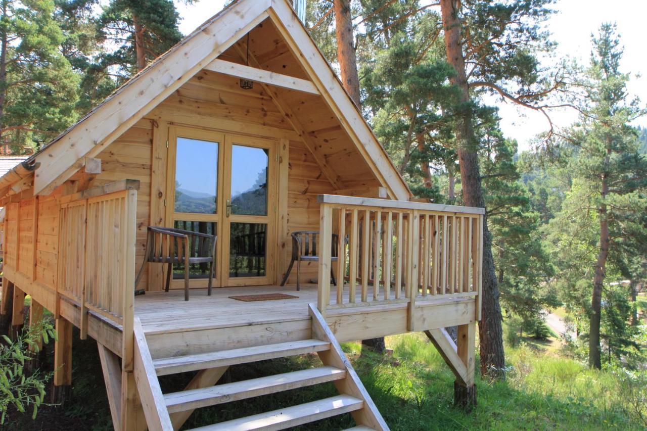 Cabane Lodge Domaine Du Lac Chambon مورول المظهر الخارجي الصورة