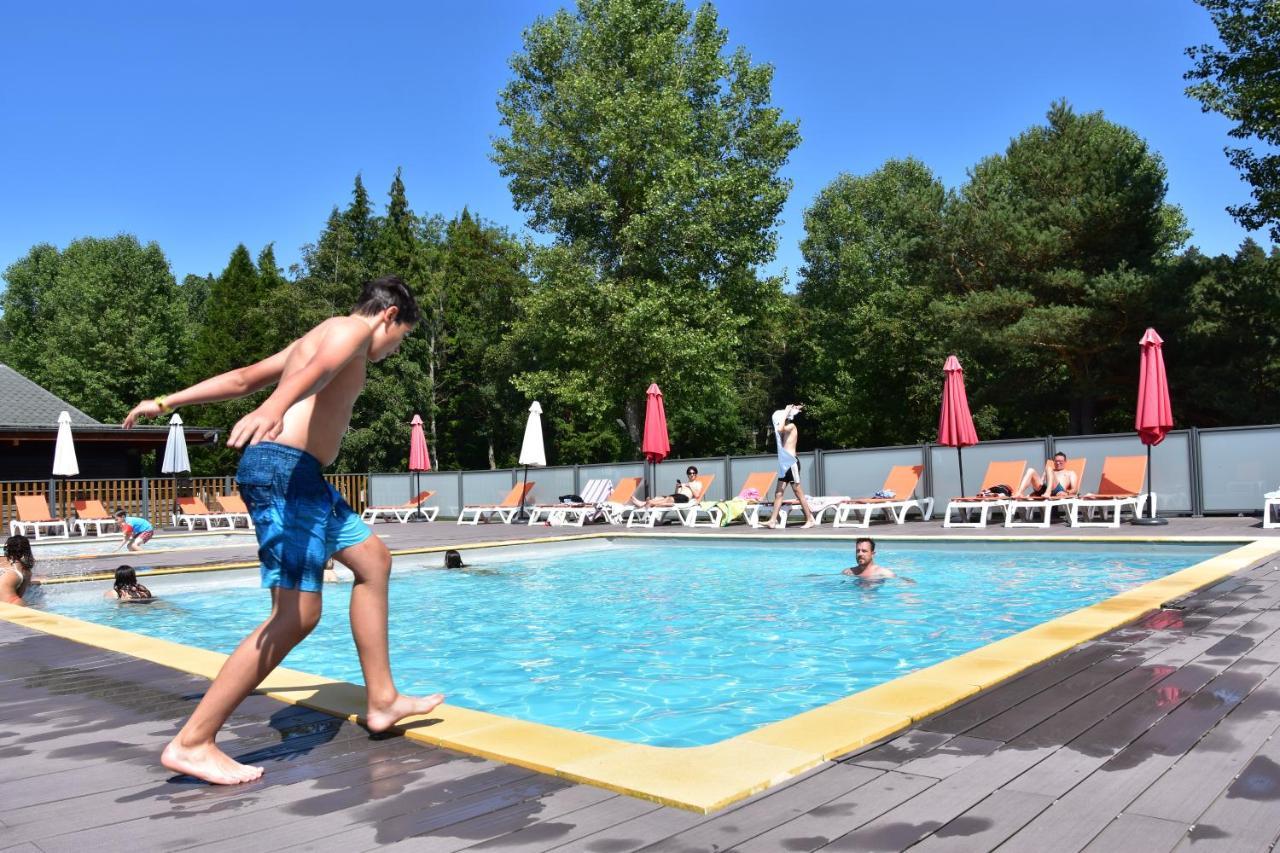 Cabane Lodge Domaine Du Lac Chambon مورول المظهر الخارجي الصورة